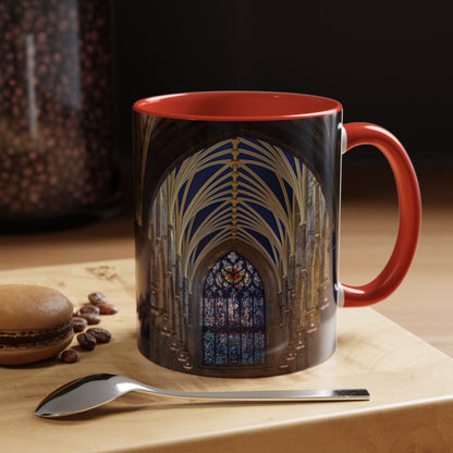 Tasses décoratives Écosse en gros plan - Scènes variées (rouge)
