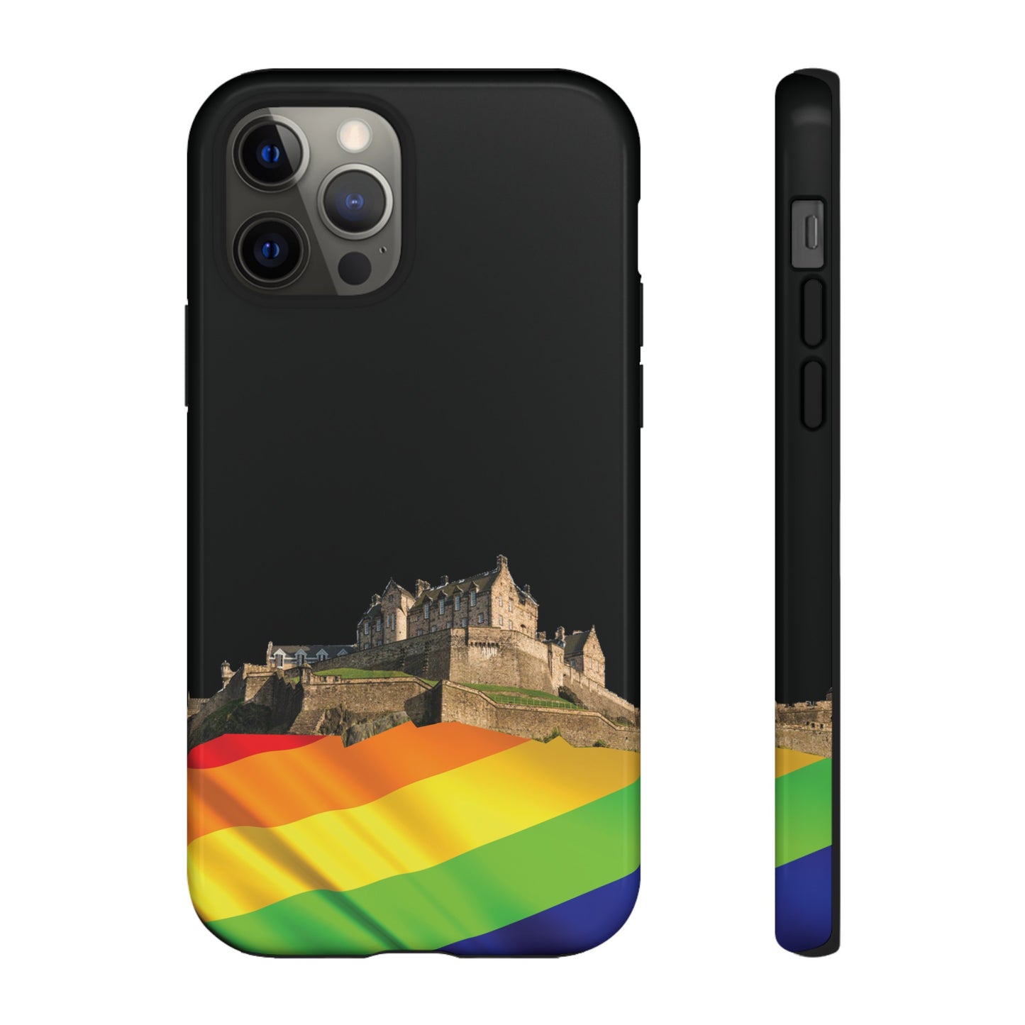 Edinburgh Castle Pride Rockface Phone Case - Flag, Various