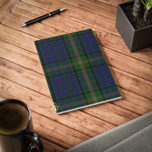 Scottish Tartan Softcover A5 Notebook - Maitland