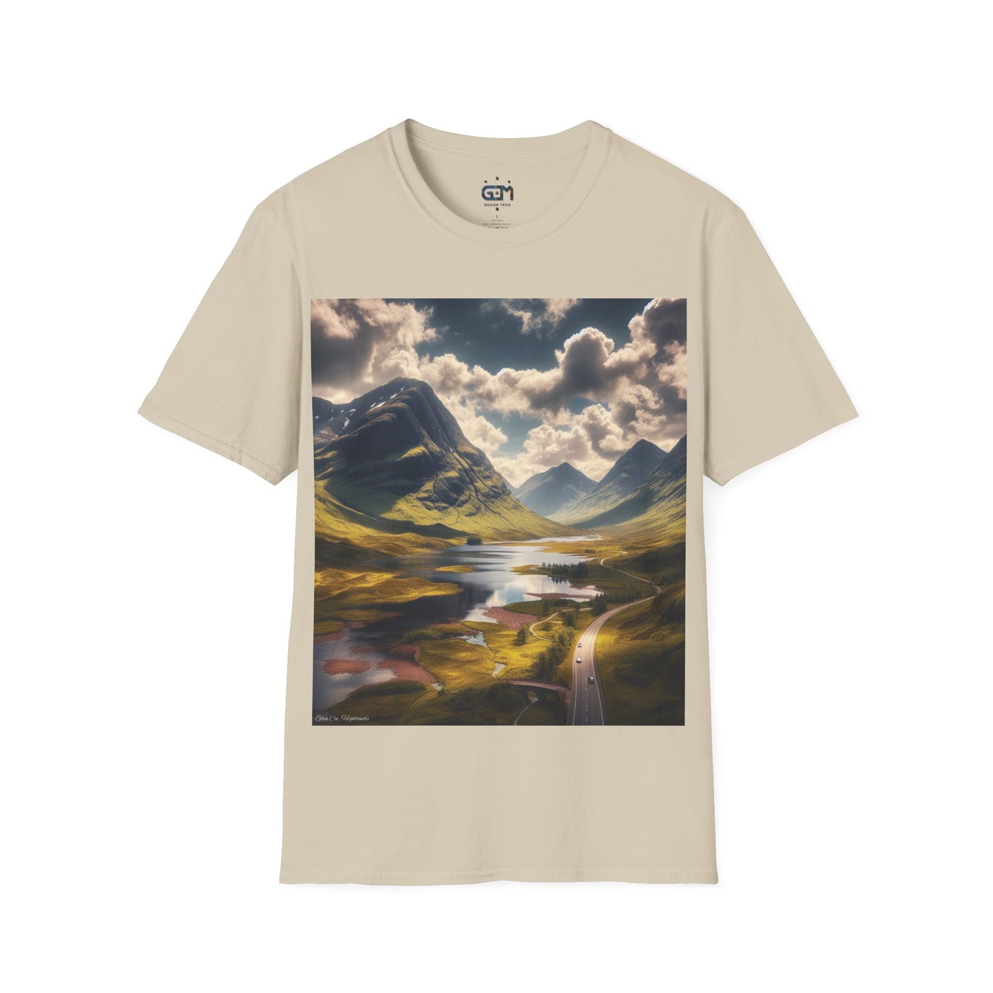 Glen Coe - Highlands Softstyle T-Shirt, Unisex Tee, Scottish Landmarks, Various Colours