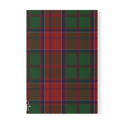 Scottish Tartan Softcover A5 Notebook - Grant