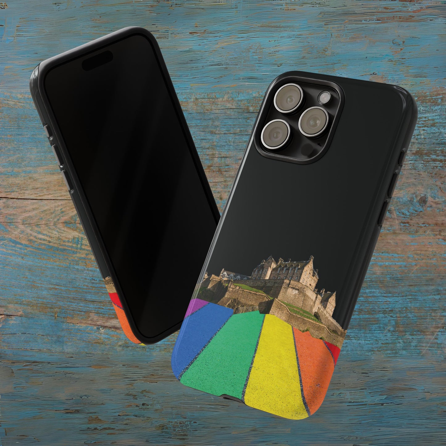 Edinburgh Castle Pride Rockface Phone Case - Road, Various