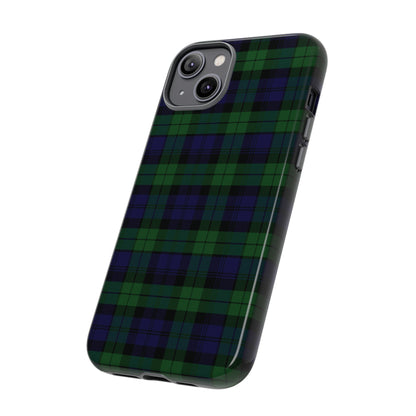 Scottish Tartan Phone Case - Black Watch, Various