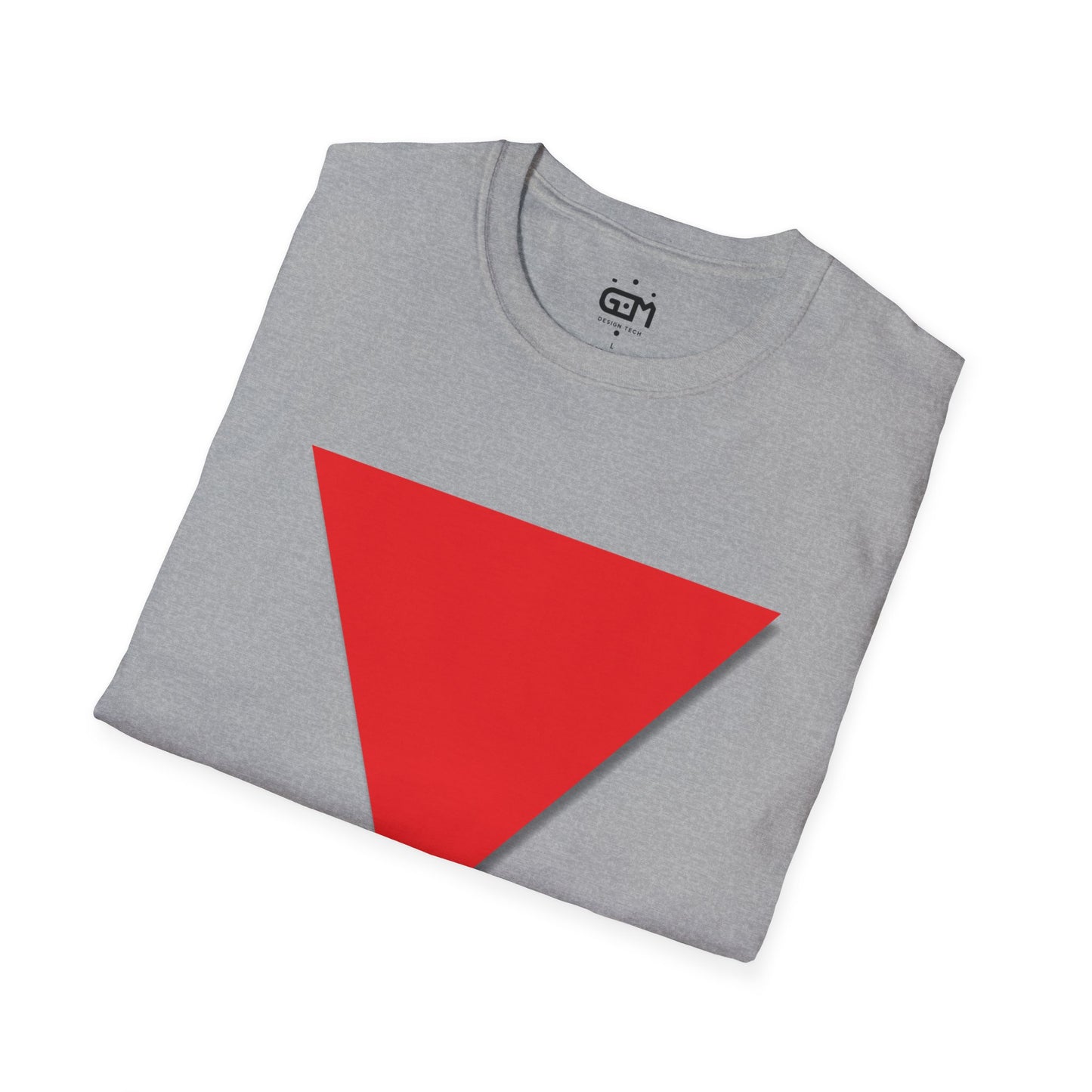 Red Triangle Softstyle Unisex T-Shirt, Various Colours