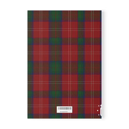 Scottish Tartan Softcover A5 Notebook - Chisholm