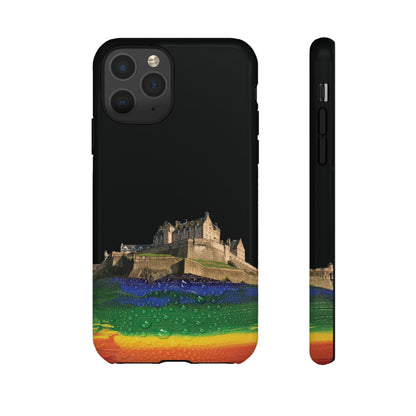 Edinburgh Castle Pride Rockface Phone Case - Rain, Various