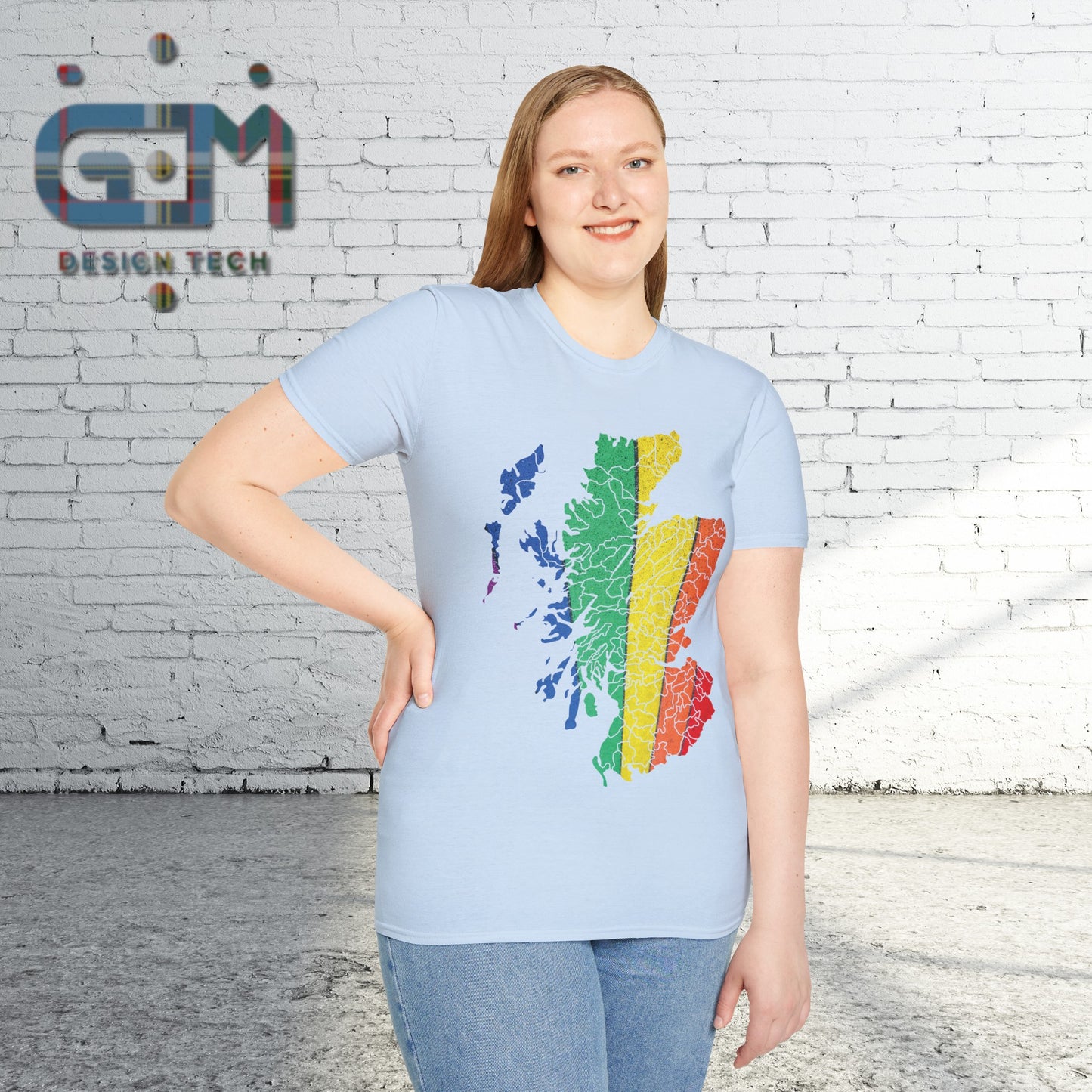 Scotland has PRiDE Road Clan Regions Map Unisex T-Shirt, Various Colours