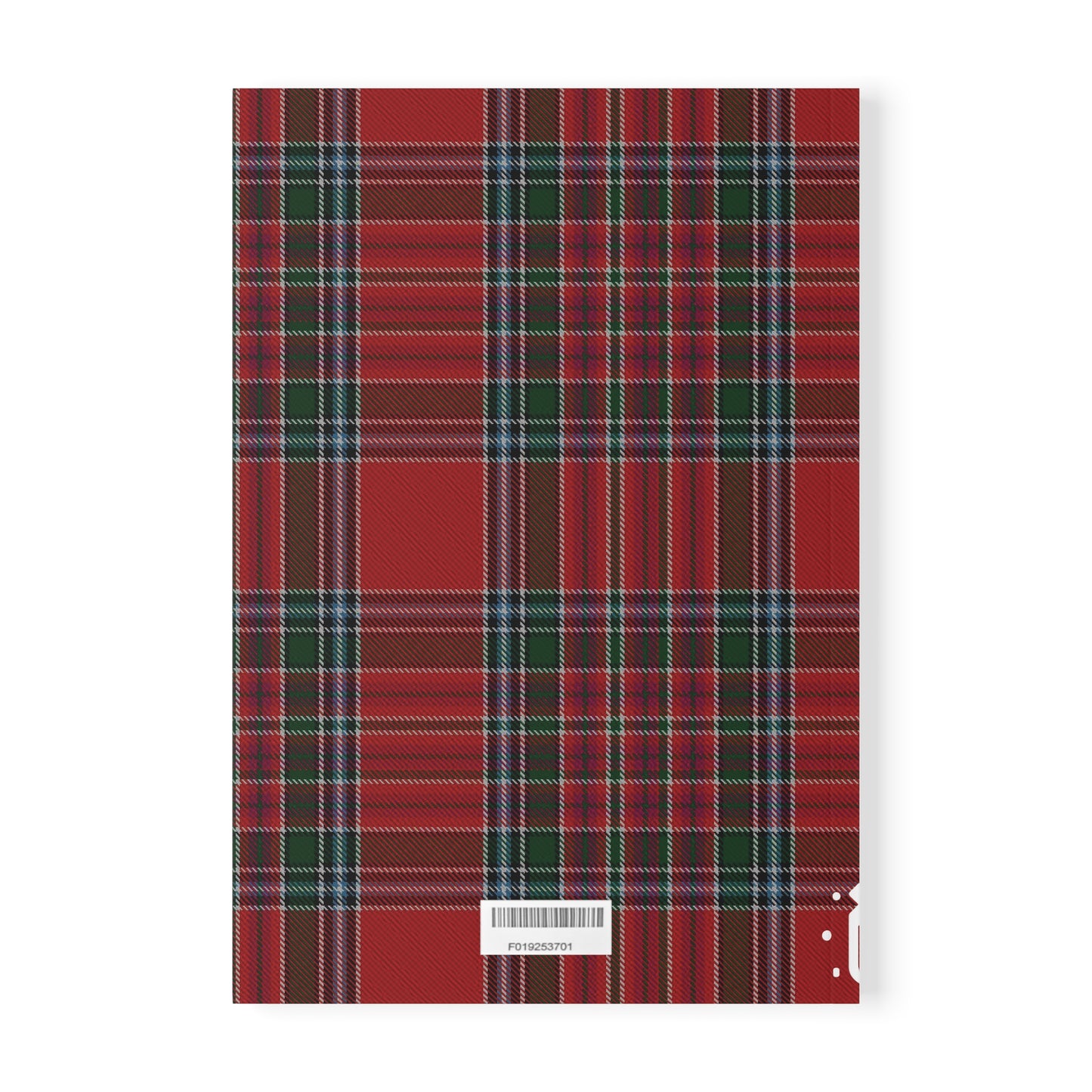 Scottish Tartan Softcover A5 Notebook - MacBean