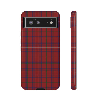 Scottish Tartan Phone Case - Rose, Various