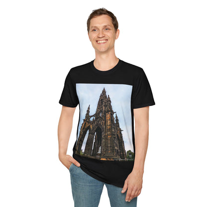 Scott Monument Photo Softstyle T-Shirt, Unisex Tee, Various Colours