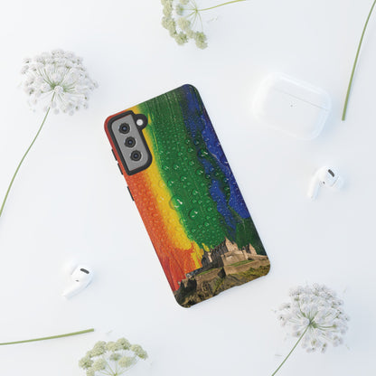 Edinburgh Castle Pride Phone Case - Rain, Various