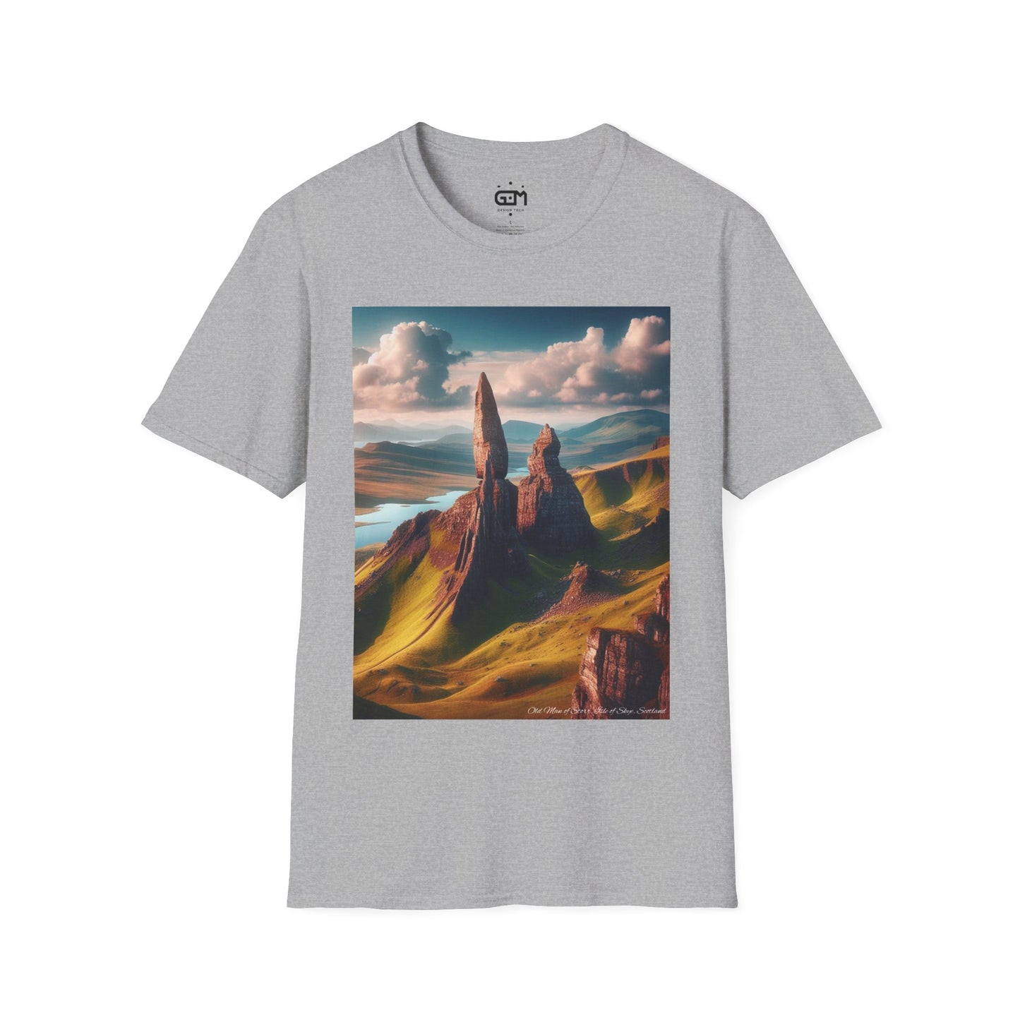 Isle of Skye Summer Softstyle Unisex T-Shirt, Scotland Tee