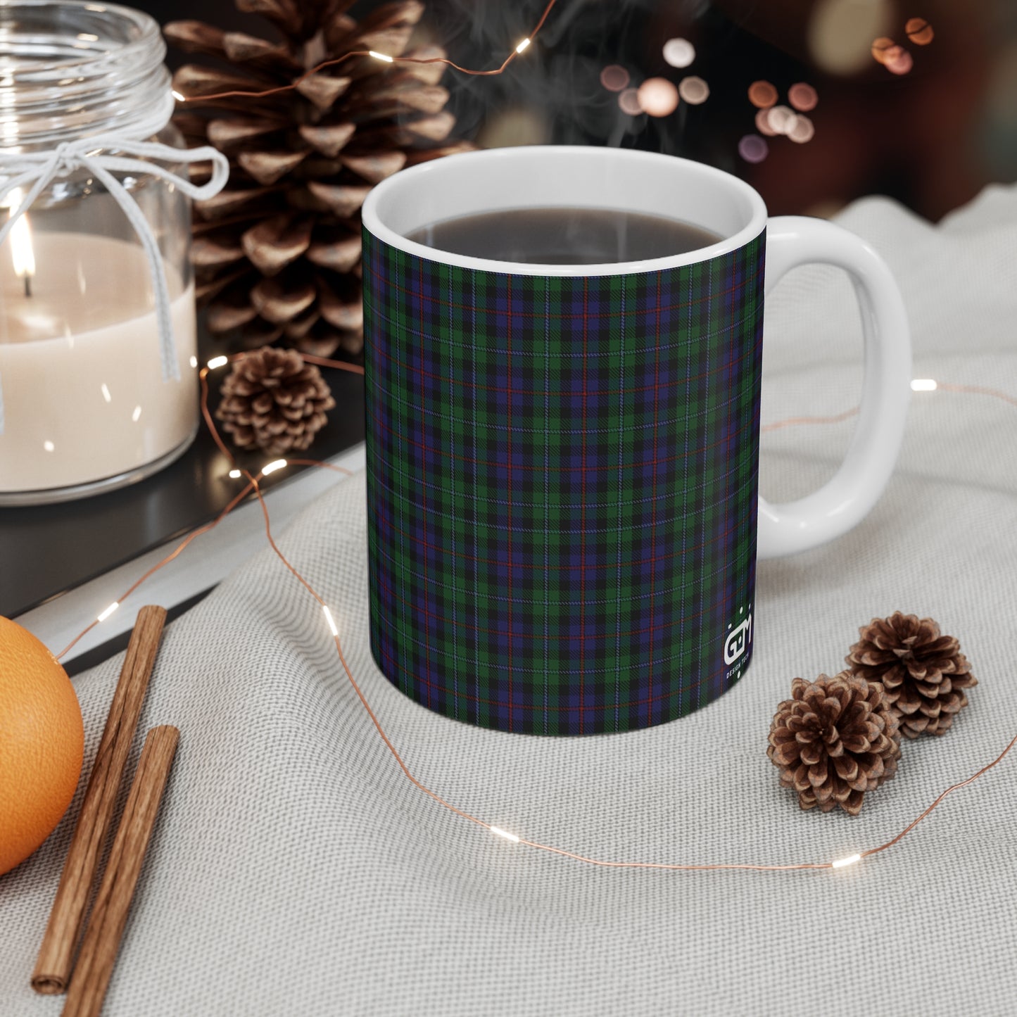 Scottish Tartan Mug 11oz, Argyle Tartan