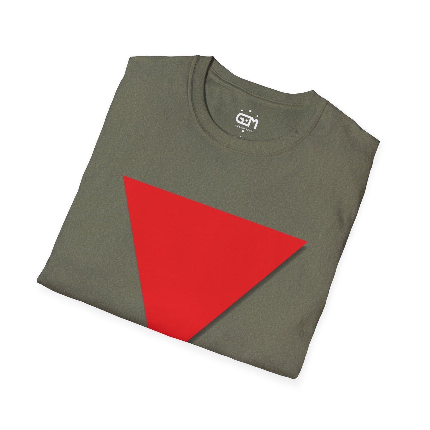 Red Triangle Softstyle Unisex T-Shirt, Various Colours