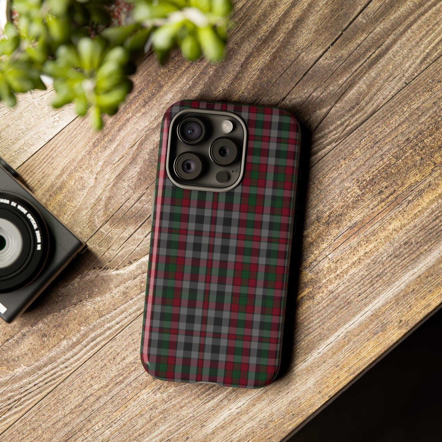 Étui de téléphone à motif tartan écossais - Borthwich, divers