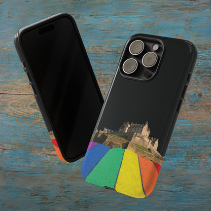 Edinburgh Castle Pride Rockface Phone Case - Road, Various