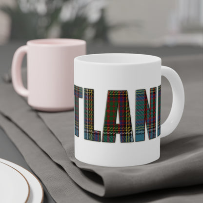 Tasse tartan écossaise - Anderson Tartan, différentes tailles 