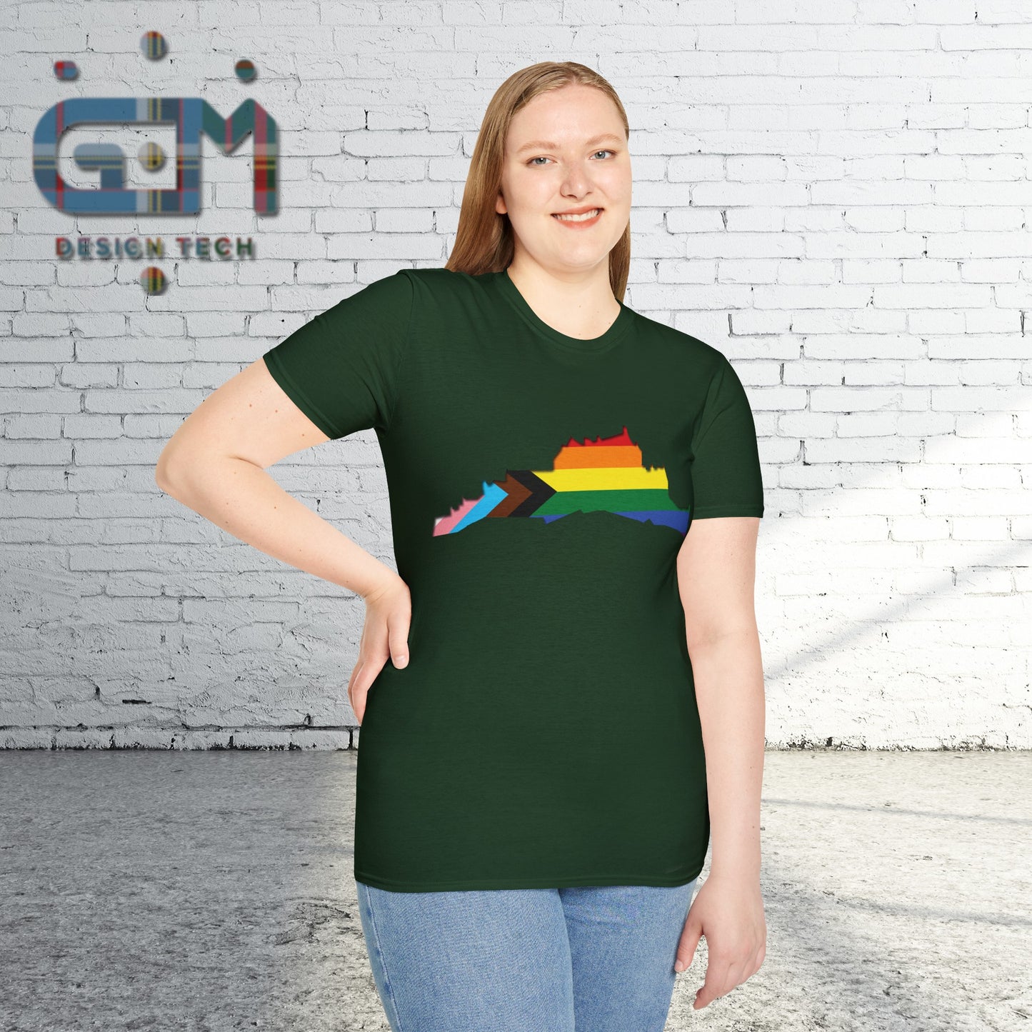 Edinburgh Castle Pride Progress Art Unisex T-Shirt