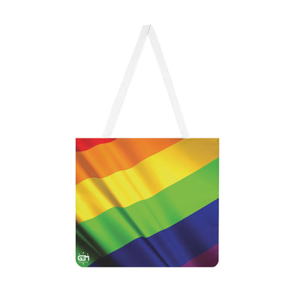 Pride Flag Shoulder Tote Bag