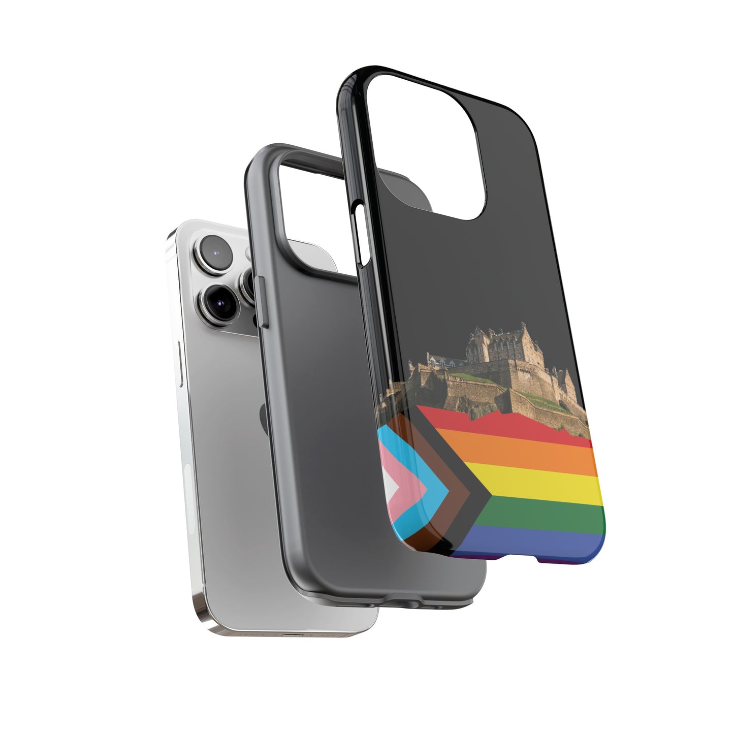 Edinburgh Castle Pride Rockface Phone Case - Progress, Various