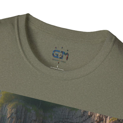 Fingal's Cave - Staffa Softstyle T-Shirt, Unisex Tee, Scottish Landmarks, Various Colours