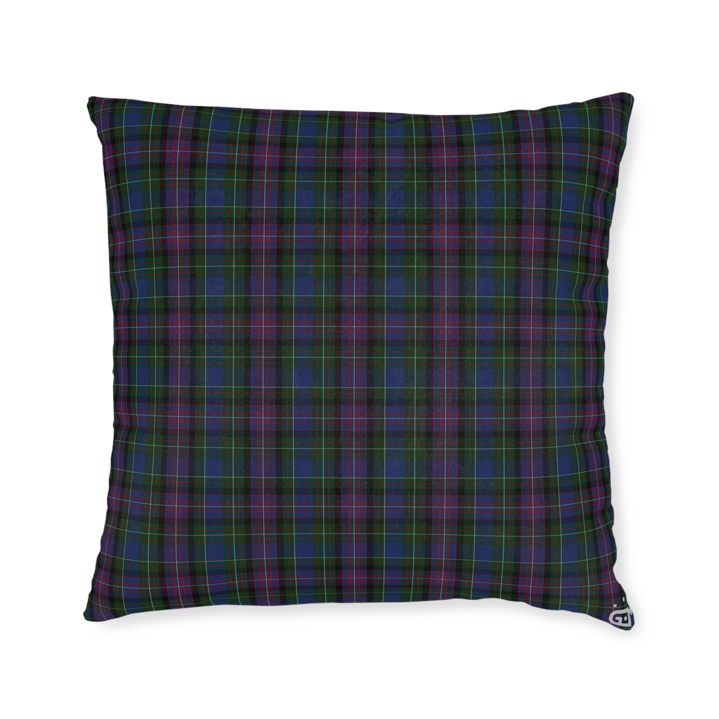 Reversible Square Cushion : Rankin Tartan, Various Sizes