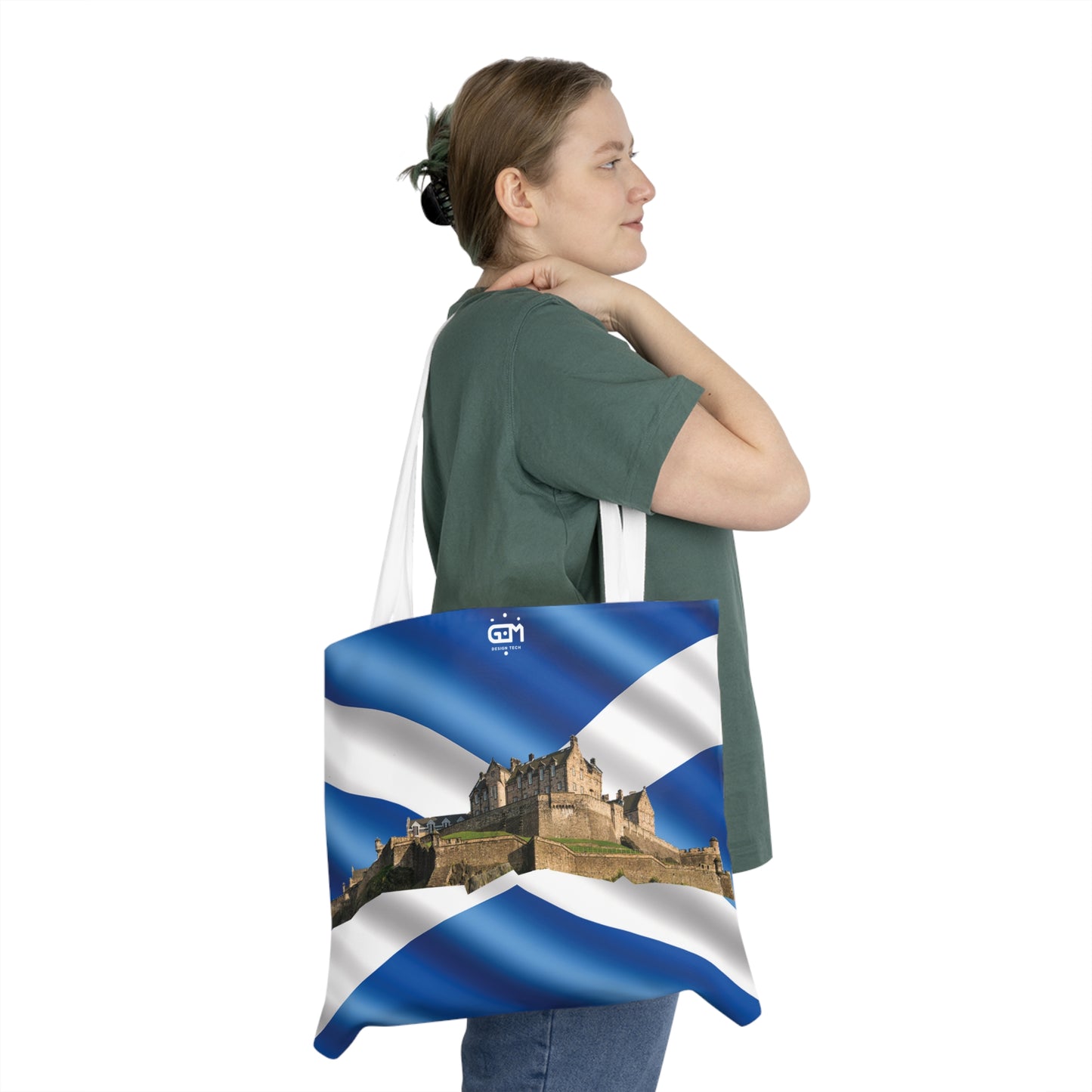 Scottish Saltire Shoulder Tote Bag