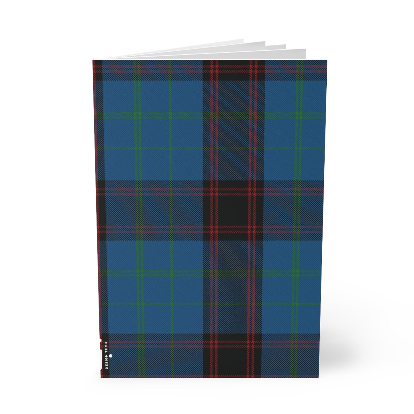 Scottish Tartan Softcover A5 Notebook - Home