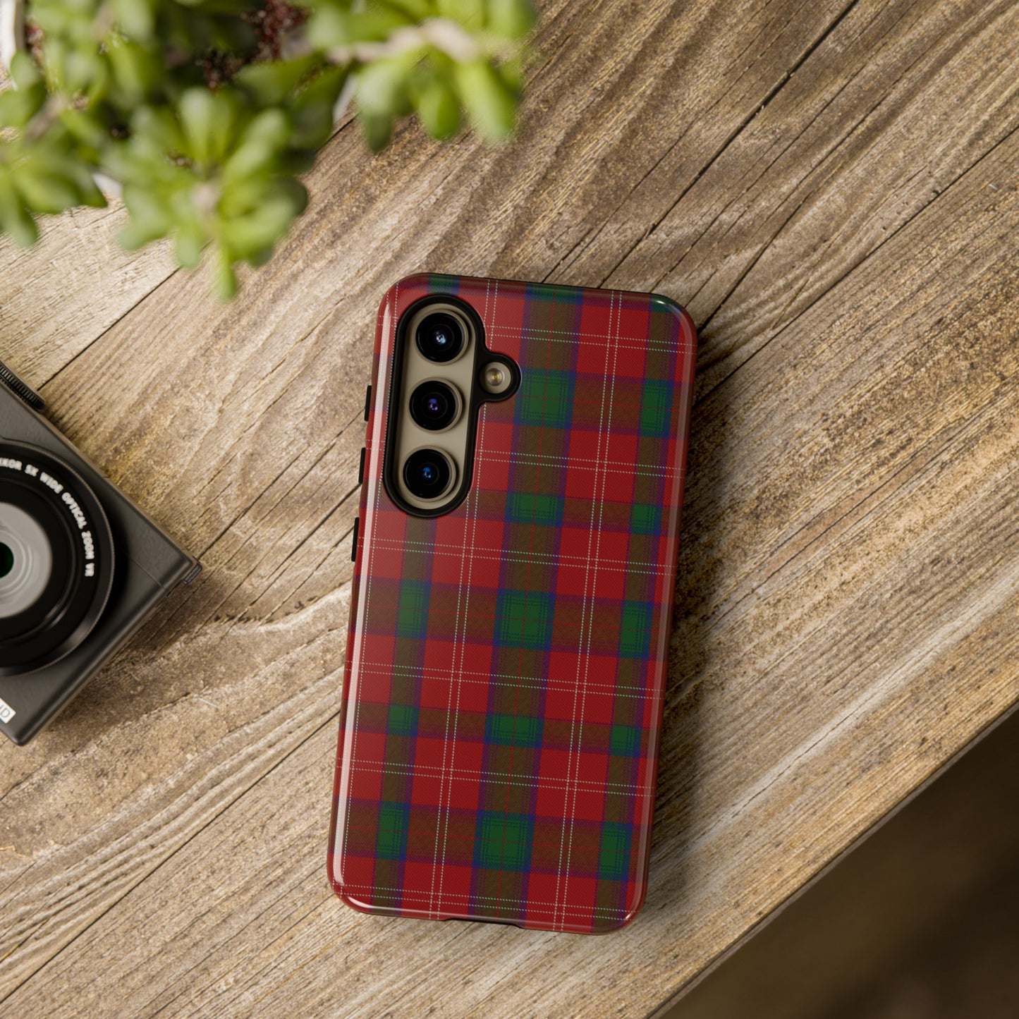 Étui de téléphone à motif tartan écossais - Chisholm, divers