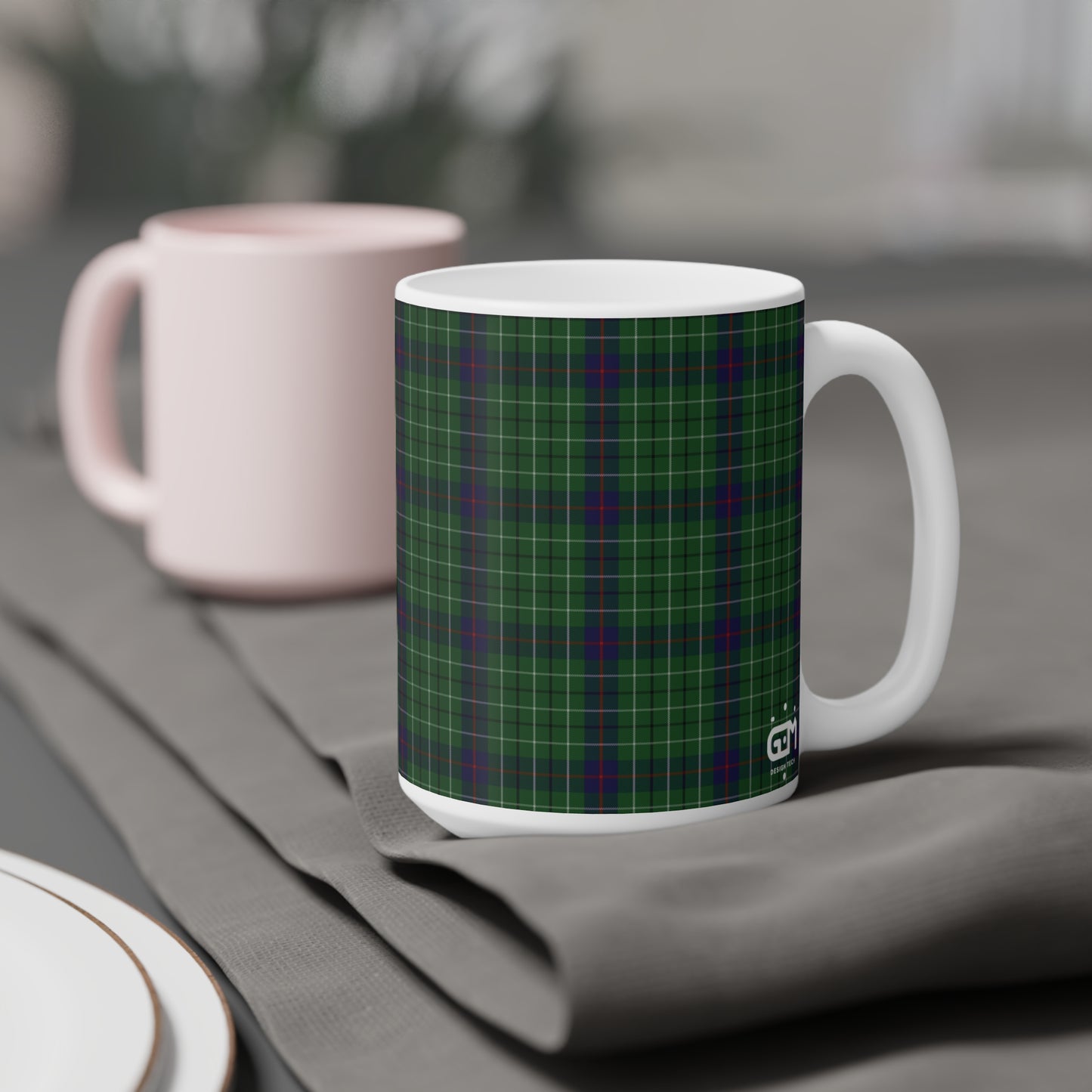 Tartan Mug - Duncan Tartan, Écossais, Différentes Tailles 