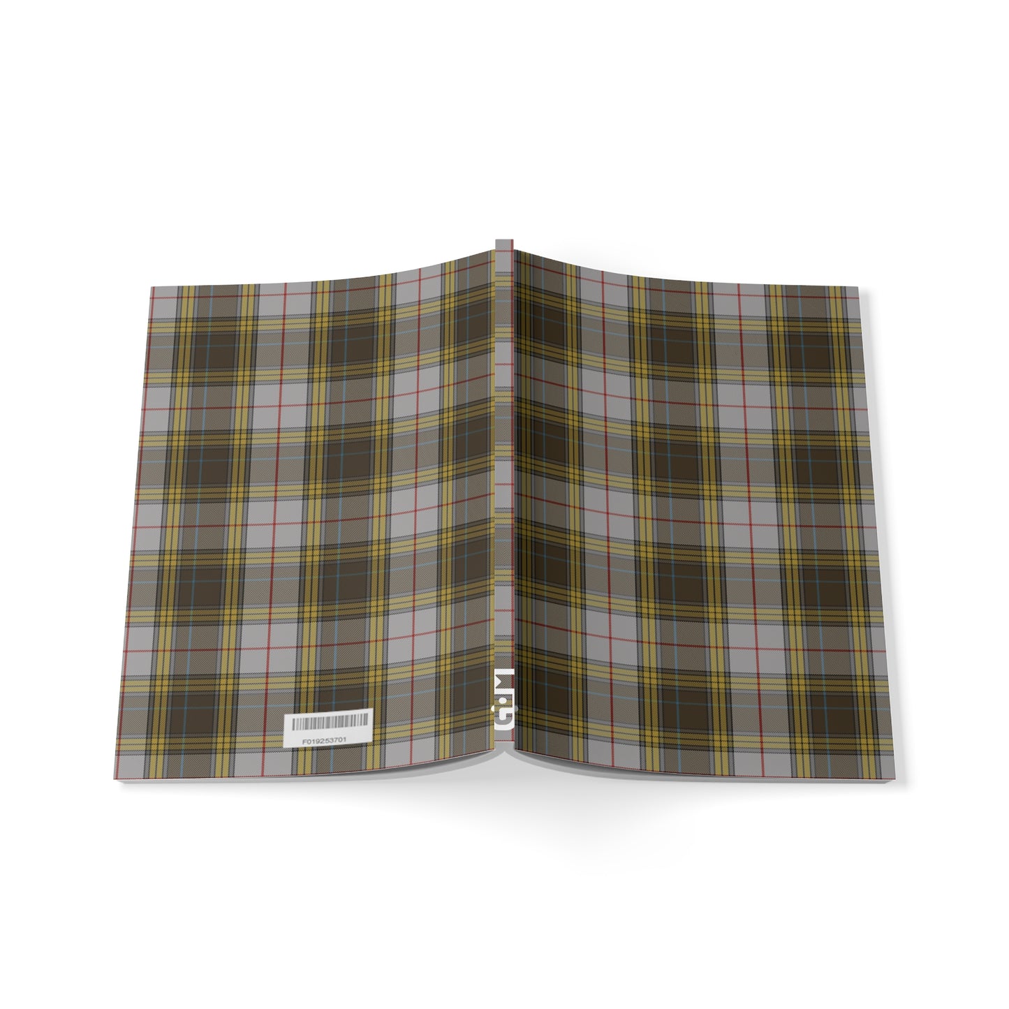 Scottish Tartan Softcover A5 Notebook - Buchanan Dress