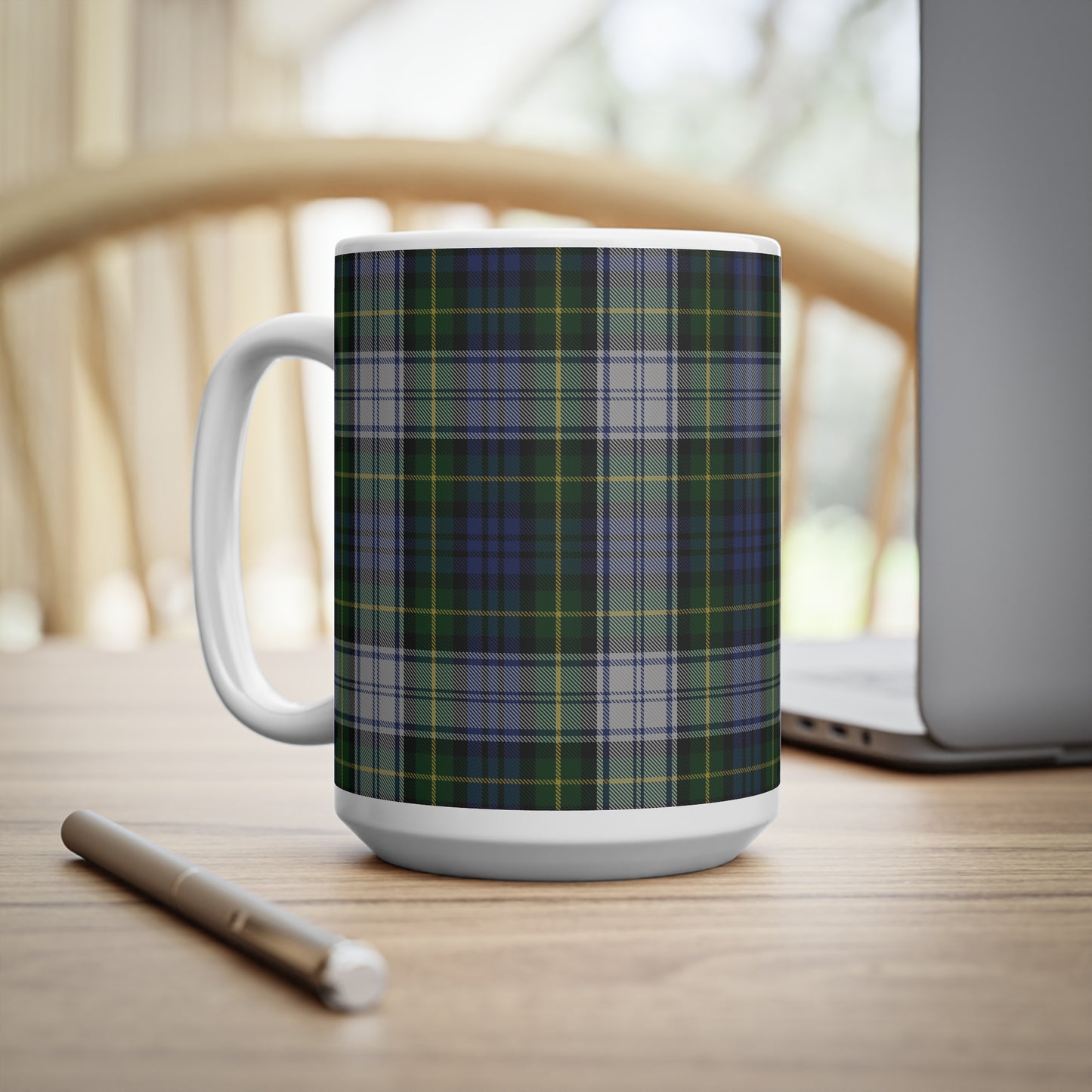 Gordon Dress Tartan Mug, Scotland