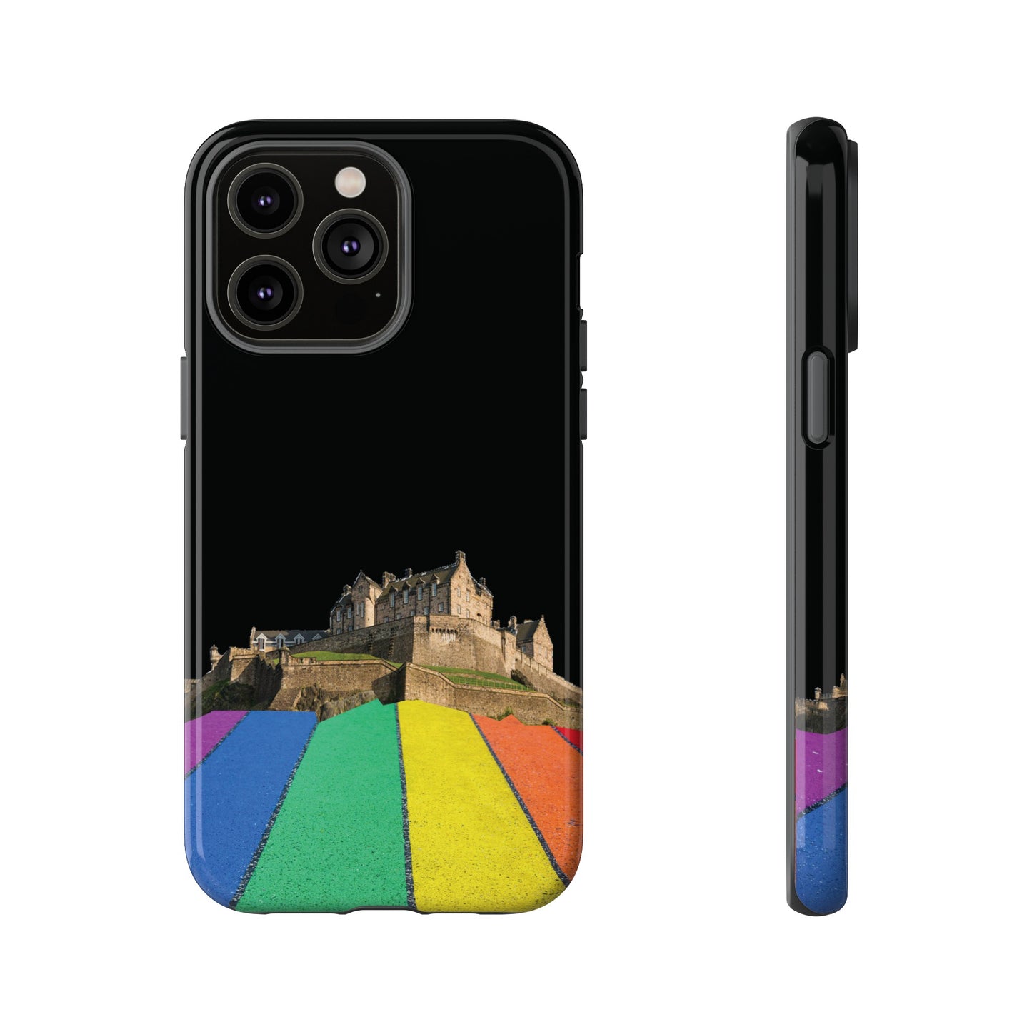 Edinburgh Castle Pride Rockface Phone Case - Road, Various