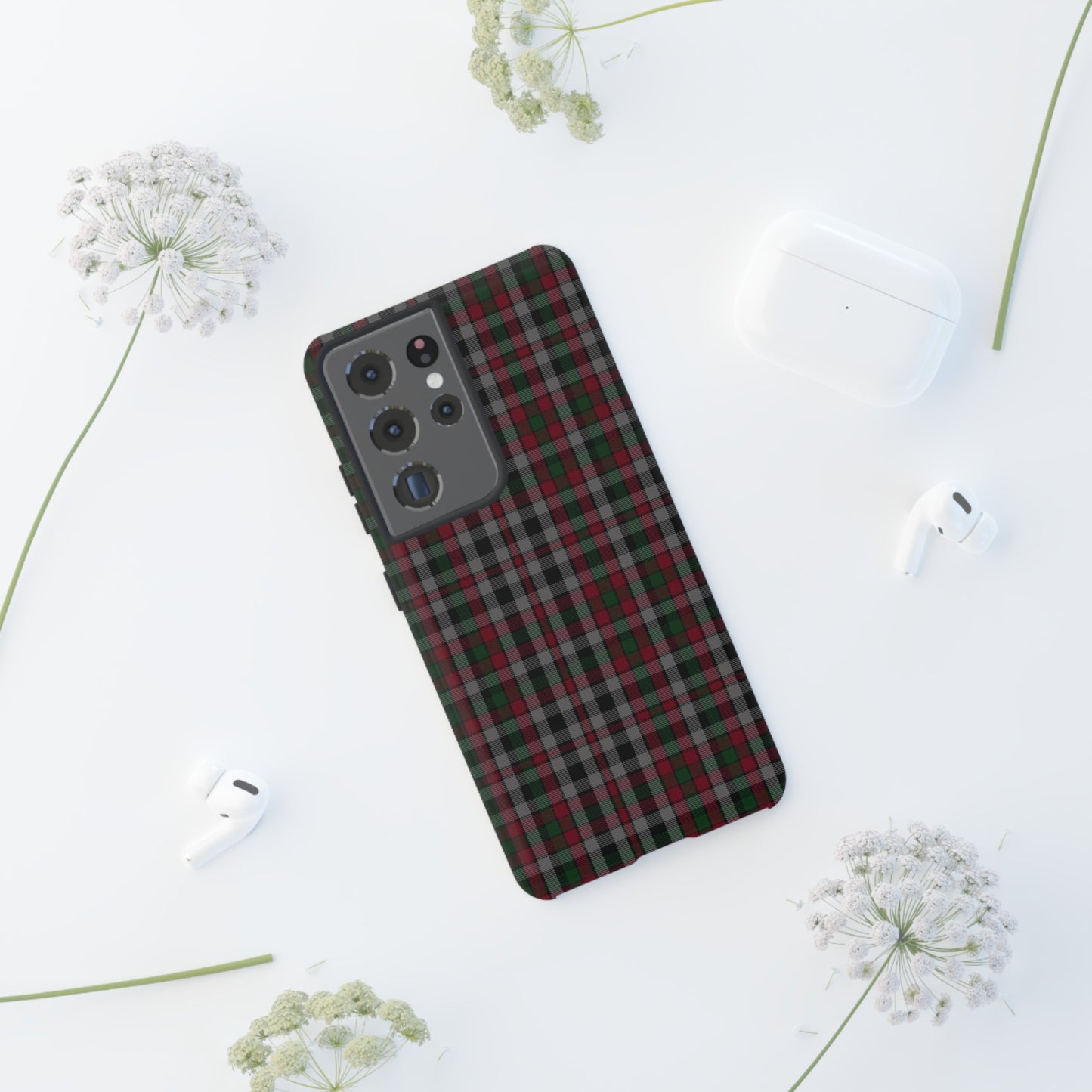 Étui de téléphone à motif tartan écossais - Borthwich, divers