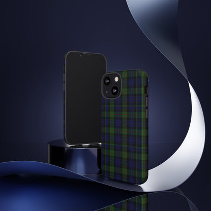 Étui de téléphone à motif tartan écossais - Gunn, divers