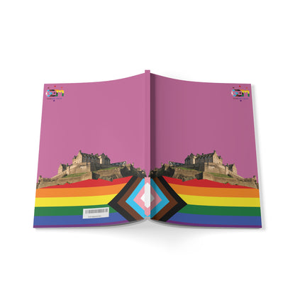 Carnet à couverture souple Edinburgh Castle Pride Progress Rockface, A5