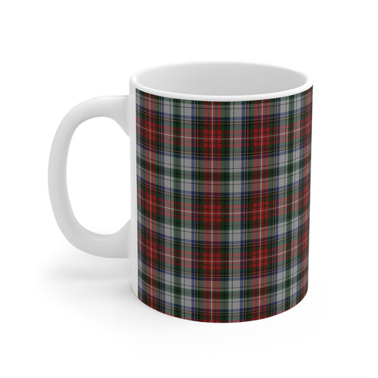 Scottish Tartan Mug 11oz, Stewart Tartan