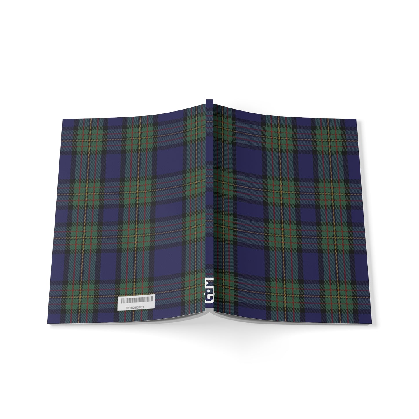 Carnet de notes A5 à couverture souple motif tartan écossais - MacLaren