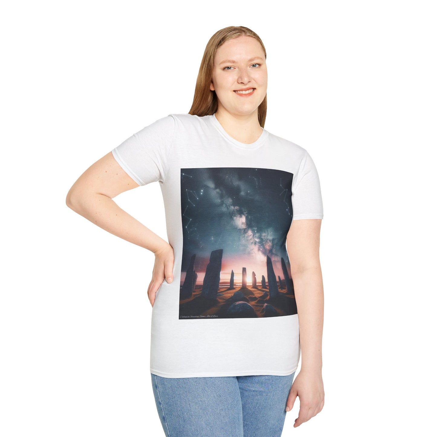 Callanish Standing Stones - Isle of Lewis Softstyle T-Shirt, Unisex Tee, Scottish Landmarks, Various Colours