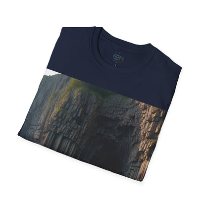 Fingal's Cave - Staffa Softstyle T-Shirt, Unisex Tee, Scottish Landmarks, Various Colours