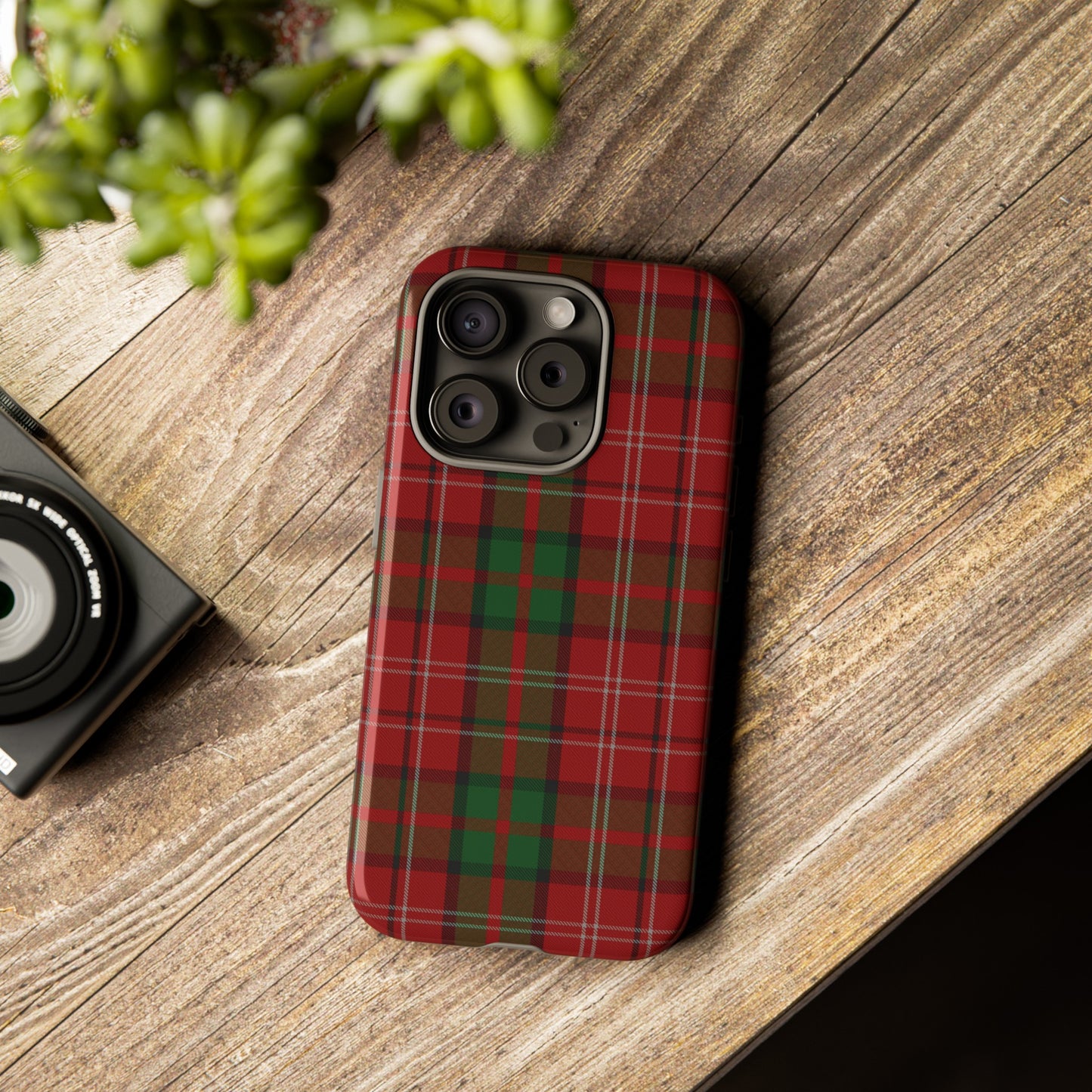 Étui de téléphone à motif tartan écossais - Nisbet, divers