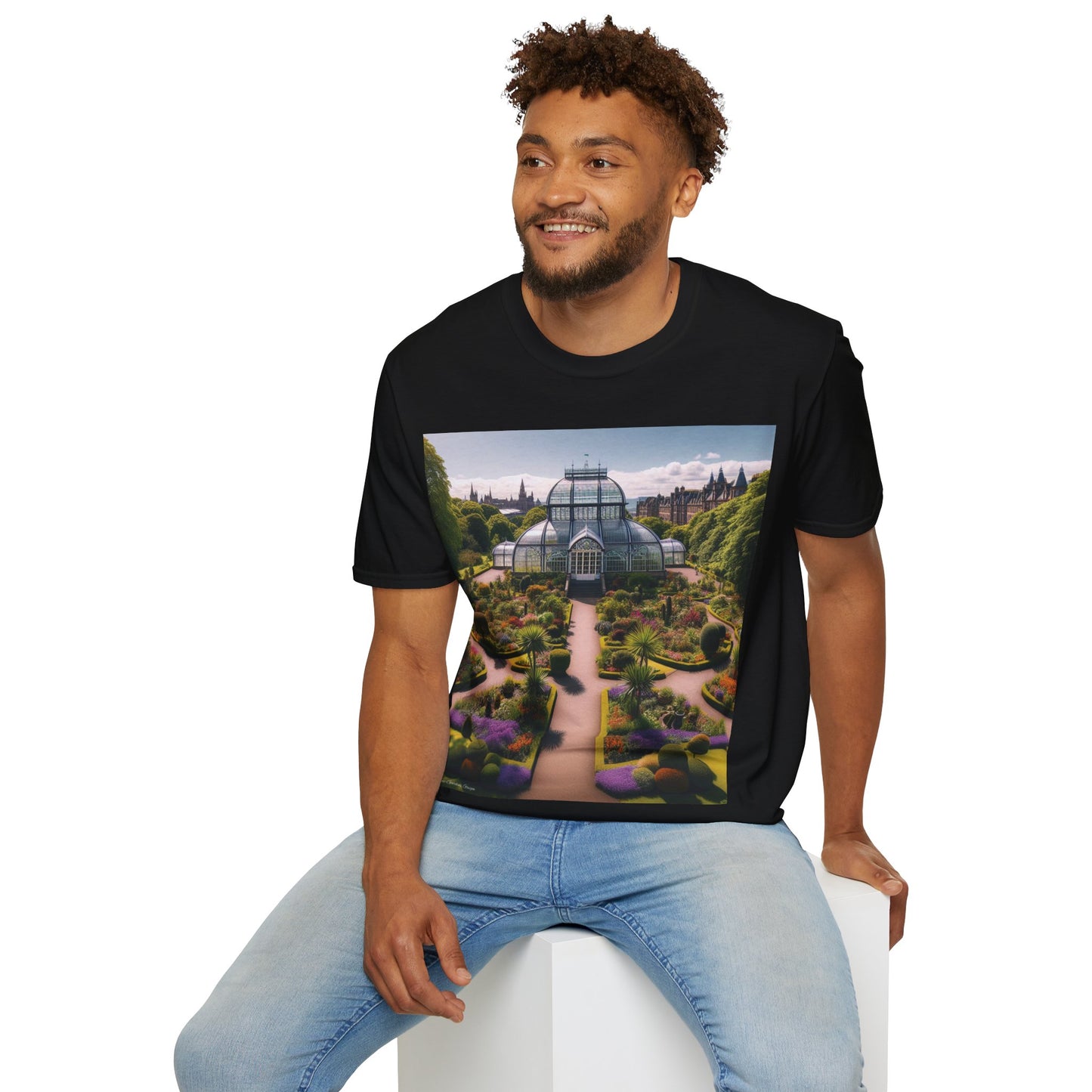 Botanic Gardens Glagsow Softstyle T-Shirt, Unisex Tee, Scottish Landmarks, Various Colours