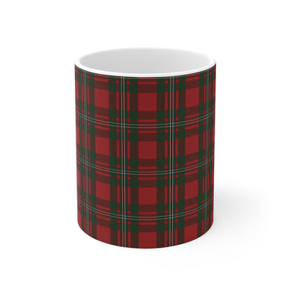 Scottish Tartan Mug 11oz, MacGregor Tartan