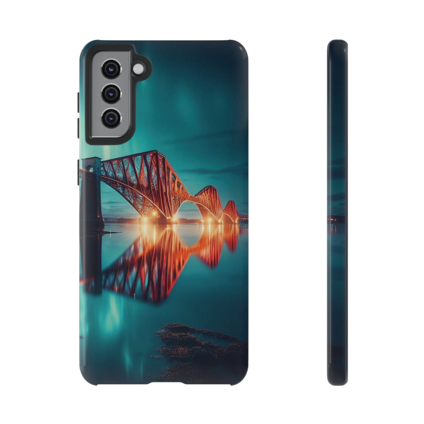 Forth Rail Bridge Art Phone Case, Scotland, Various