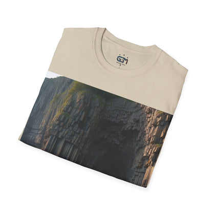 Fingal's Cave - Staffa Softstyle T-Shirt, Unisex Tee, Scottish Landmarks, Various Colours