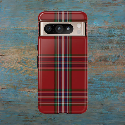 Scottish Tartan Phone Case - MacFarlane Red, Various