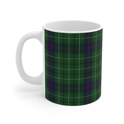 Scottish Tartan Mug 11oz, Duncan Tartan