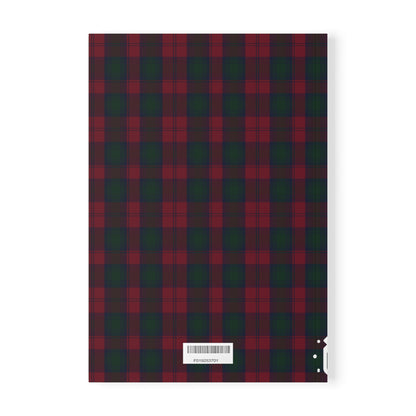 Scottish Tartan Softcover A5 Notebook - Lindsay