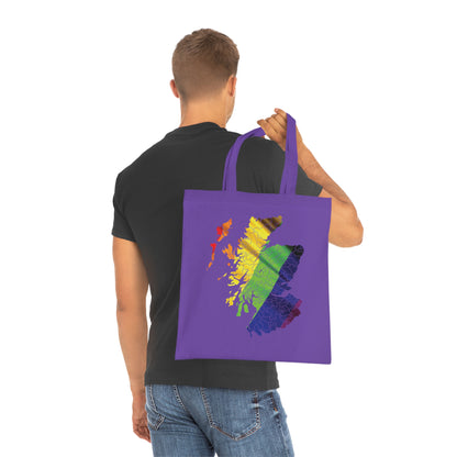 Scotland Pride Flag Clan Map Cotton Tote Bag