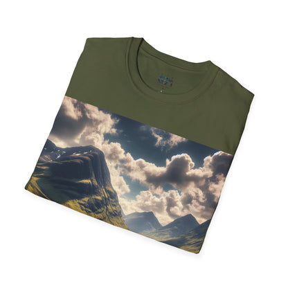 Glen Coe - Highlands Softstyle T-Shirt, Unisex Tee, Scottish Landmarks, Various Colours